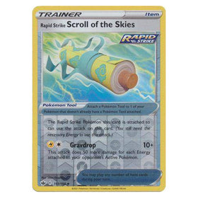 Rapid Strike Scroll of the Skies : CHILLING REIGN (Reverse holo) - 151/198