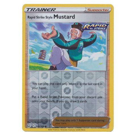 Rapid Strike Style Mustard : BATTLE STYLES (Reverse holo) - 132/163