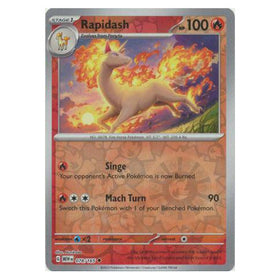 Rapidash : 151 (Reverse holo) - 078/165