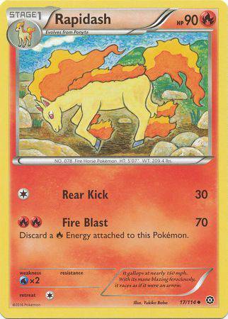 Rapidash : STEAM SIEGE - 17/114 - Lockett Labs UK