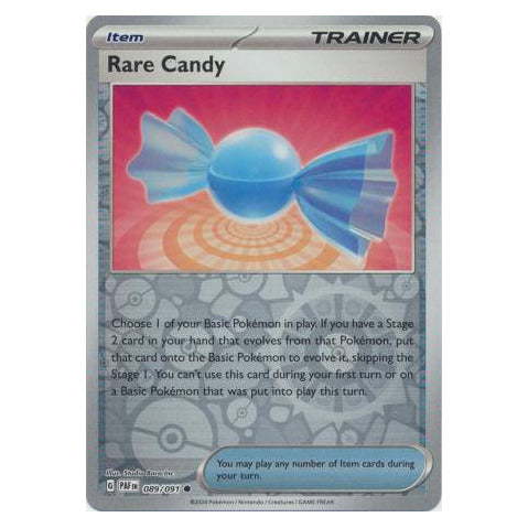 Rare Candy : PALDEAN FATES (Reverse holo) - 089/091