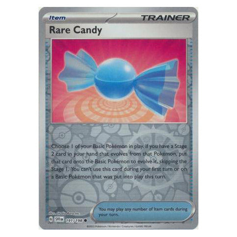 Rare Candy : SCARLET & VIOLET BASE (Reverse holo) - 191/198