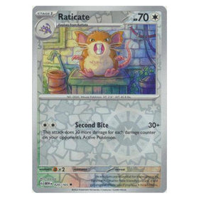 Raticate : 151 (Reverse holo) - 020/165