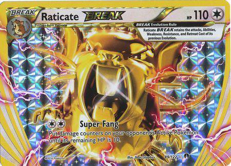Raticate Break : BREAKPOINT - 89/122 - Lockett Labs UK
