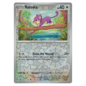 Rattata : 151 (Reverse holo) - 019/165