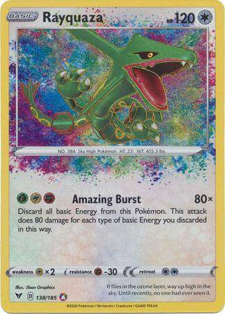Rayquaza : VIVID VOLTAGE - 138/185 - Lockett Labs UK