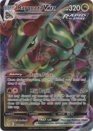 Rayquaza VMAX : EVOLVING SKIES - 111/203 - Lockett Labs UK