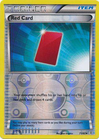 Red Card : GENERATIONS (Reverse holo) - 71/83 - Lockett Labs UK
