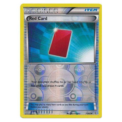 Red Card : GENERATIONS (Reverse holo) - 71/83