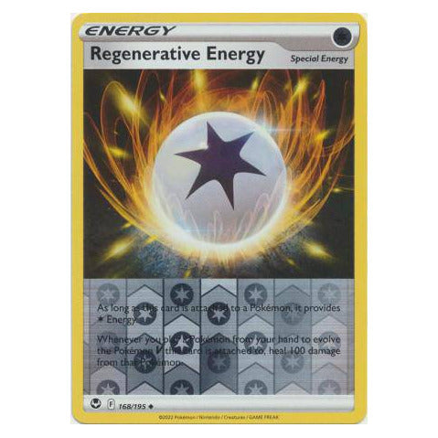 Regenerative Energy : SILVER TEMPEST (Reverse holo) - 168/195