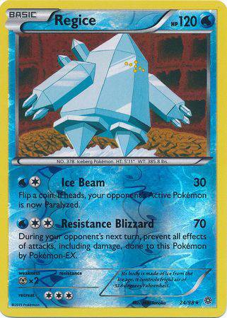 Regice : ANCIENT ORIGINS (Reverse holo) - 24/98