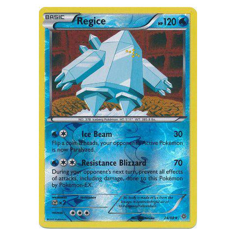 Regice : ANCIENT ORIGINS (Reverse holo) - 24/98