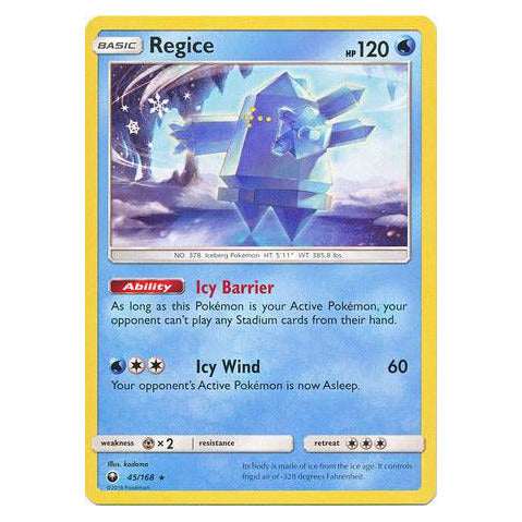 Regice : CELESTIAL STORM - 45/168