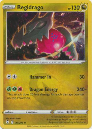 Regidrago : ALTERNATE PROMO (Holo) - 124/203 - Lockett Labs UK
