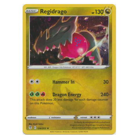Regidrago : ALTERNATE PROMO (Holo) - 124/203