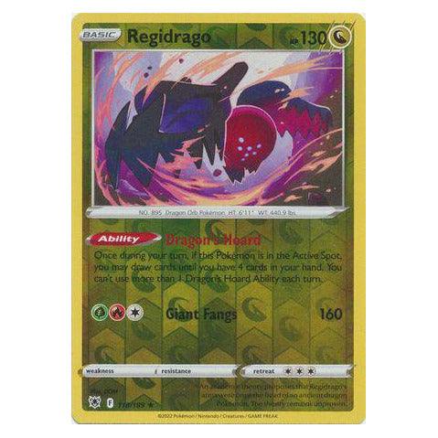 Regidrago : ASTRAL RADIANCE (Reverse holo) - 118/189