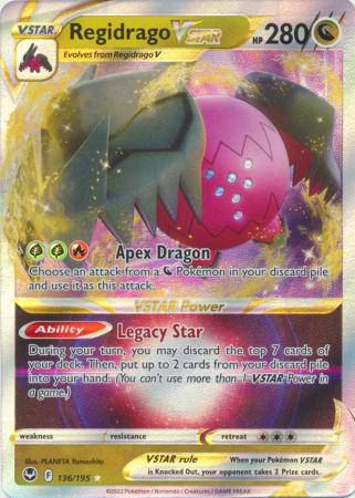 Regidrago VSTAR : SILVER TEMPEST - 136/195 - Lockett Labs UK