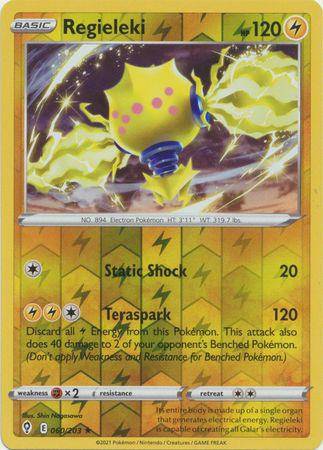 Regieleki : EVOLVING SKIES (Reverse holo) - 060/203 - Lockett Labs UK