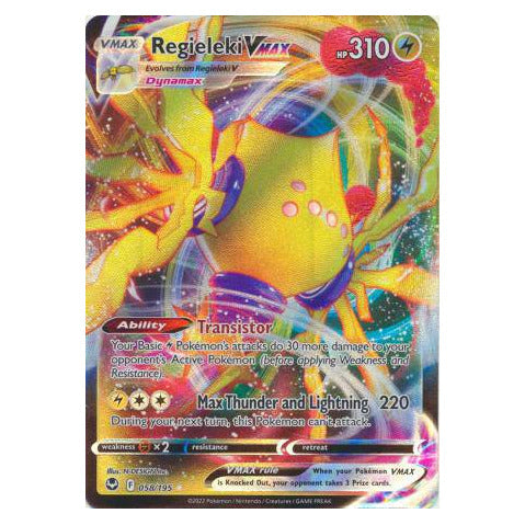 Regieleki VMAX : SILVER TEMPEST - 058/195
