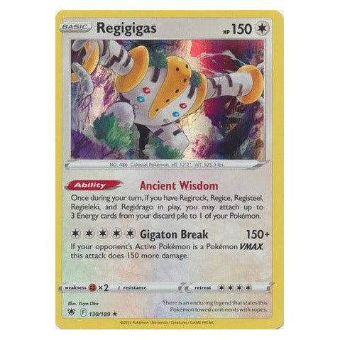 Regigigas : ASTRAL RADIANCE (Holo) - 130/189
