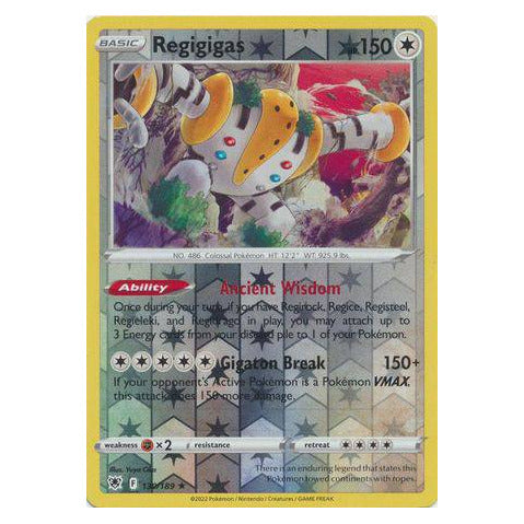 Regigigas : ASTRAL RADIANCE (Reverse holo) - 130/189
