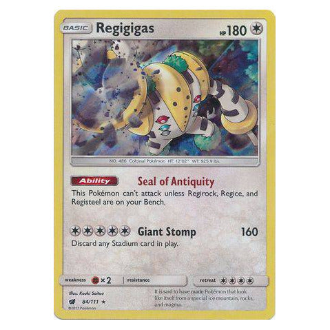 Regigigas : CRIMSON INVASION (Holo) - 84/111