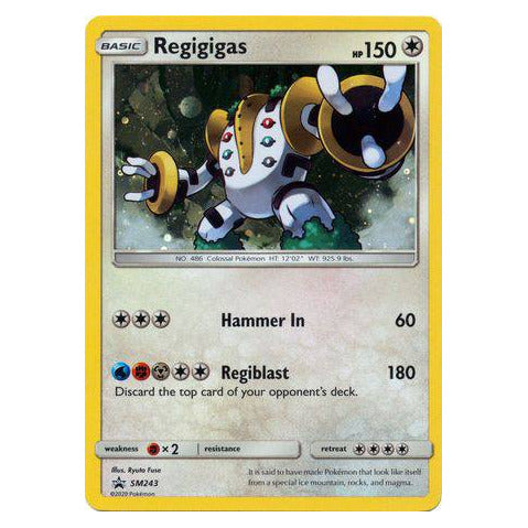 Regigigas : PROMO (Holo) - SM243