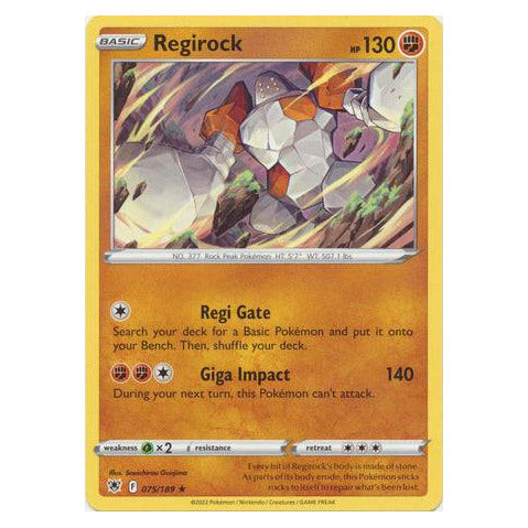 Regirock : ASTRAL RADIANCE - 075/189