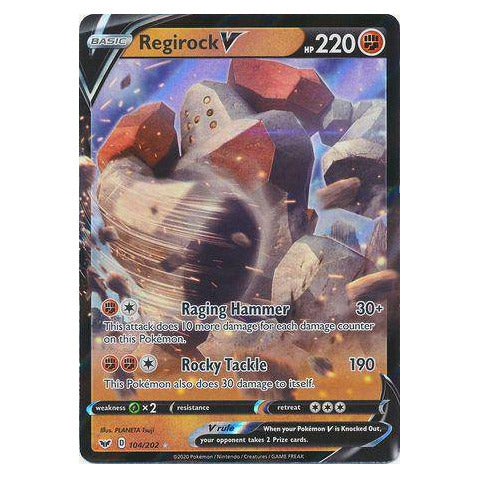 Regirock V : SWORD & SHIELD BASE - 104/202