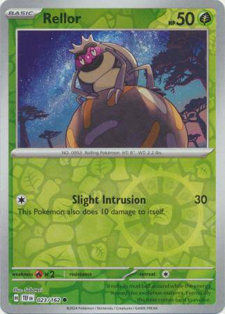 Rellor : TEMPORAL FORCES (Reverse holo) - 023/162