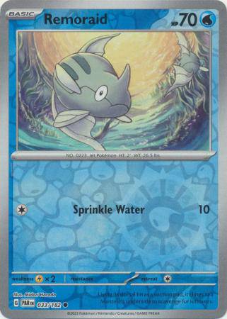 Remoraid : PARADOX RIFT (Reverse holo) - 033/182 - Lockett Labs UK