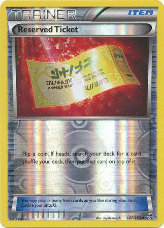 Reserved Ticket : BREAKTHROUGH (Reverse holo) - 147/162