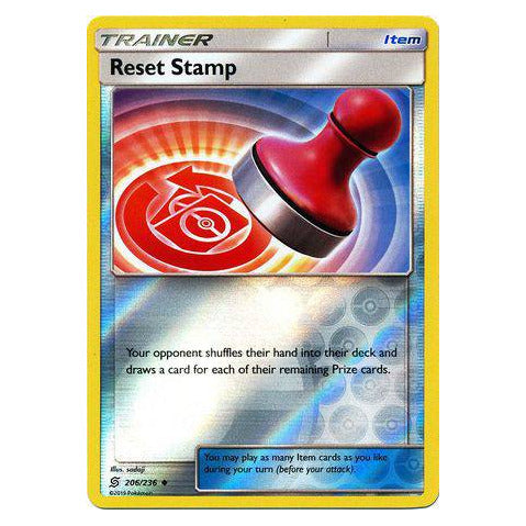 Reset Stamp : UNIFIED MINDS (Reverse holo) - 206/236