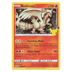 Reshiram : CELEBRATIONS (Holo) - 002/025
