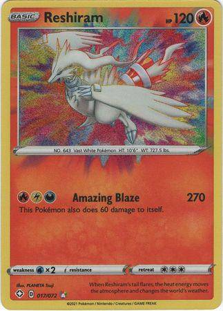Reshiram : SHINING FATES - 017/072 - Lockett Labs UK