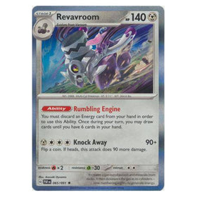 Revavroom : PALDEAN FATES (Holo) - 065/091