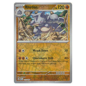 Rhydon : 151 (Reverse holo) - 112/165