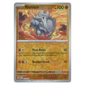 Rhyhorn : 151 (Reverse holo) - 111/165