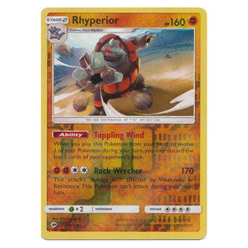 Rhyperior : BURNING SHADOWS (Reverse holo) - 67/147