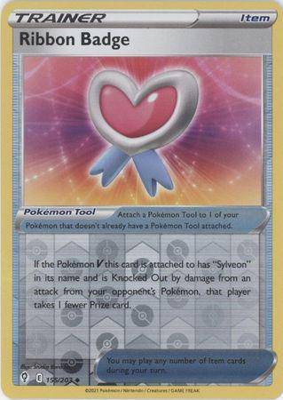 Ribbon Badge : EVOLVING SKIES (Reverse holo) - 155/203 - Lockett Labs UK