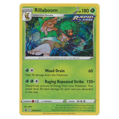 Rillaboom : PROMO (Holo) - SWSH277