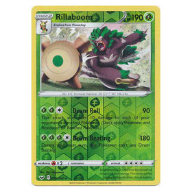 Rillaboom : SWORD & SHIELD BASE (Reverse holo) - 015/202