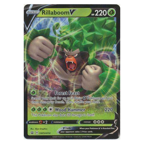 Rillaboom V : PROMO - SWSH014
