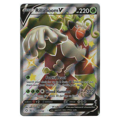 Rillaboom V : SHINING FATES - SV105/SV122