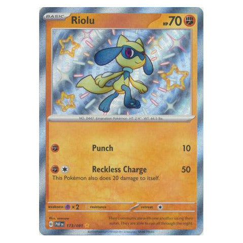 Riolu : PALDEAN FATES - 173/091