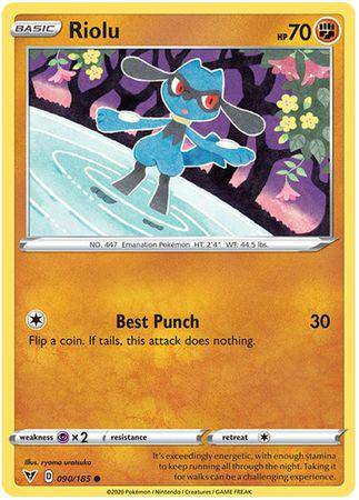 Riolu : VIVID VOLTAGE - 090/185 - Lockett Labs UK