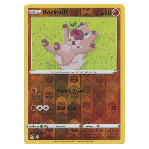 Rockruff : LOST ORIGIN (Reverse holo) - 109/196