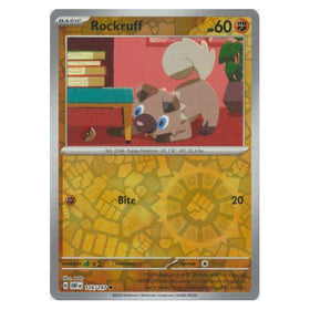 Rockruff : OBSIDIAN FLAMES (Reverse holo) - 116/197
