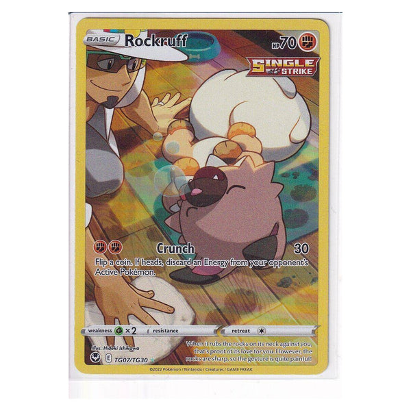 Rockruff : SILVER TEMPEST - TG07/TG30