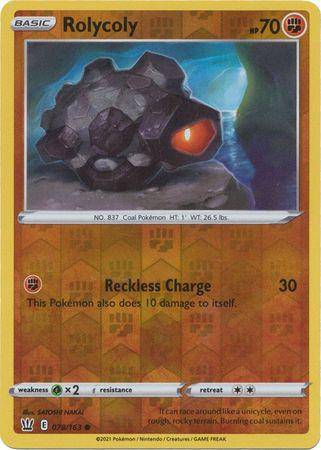 Rolycoly : BATTLE STYLES (Reverse holo) - 078/163 - Lockett Labs UK